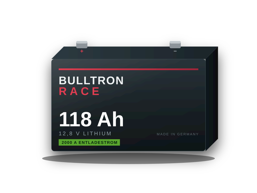 Race 118 Ah LiFePO4 — 12,8 V Lithium-Eisenphosphat