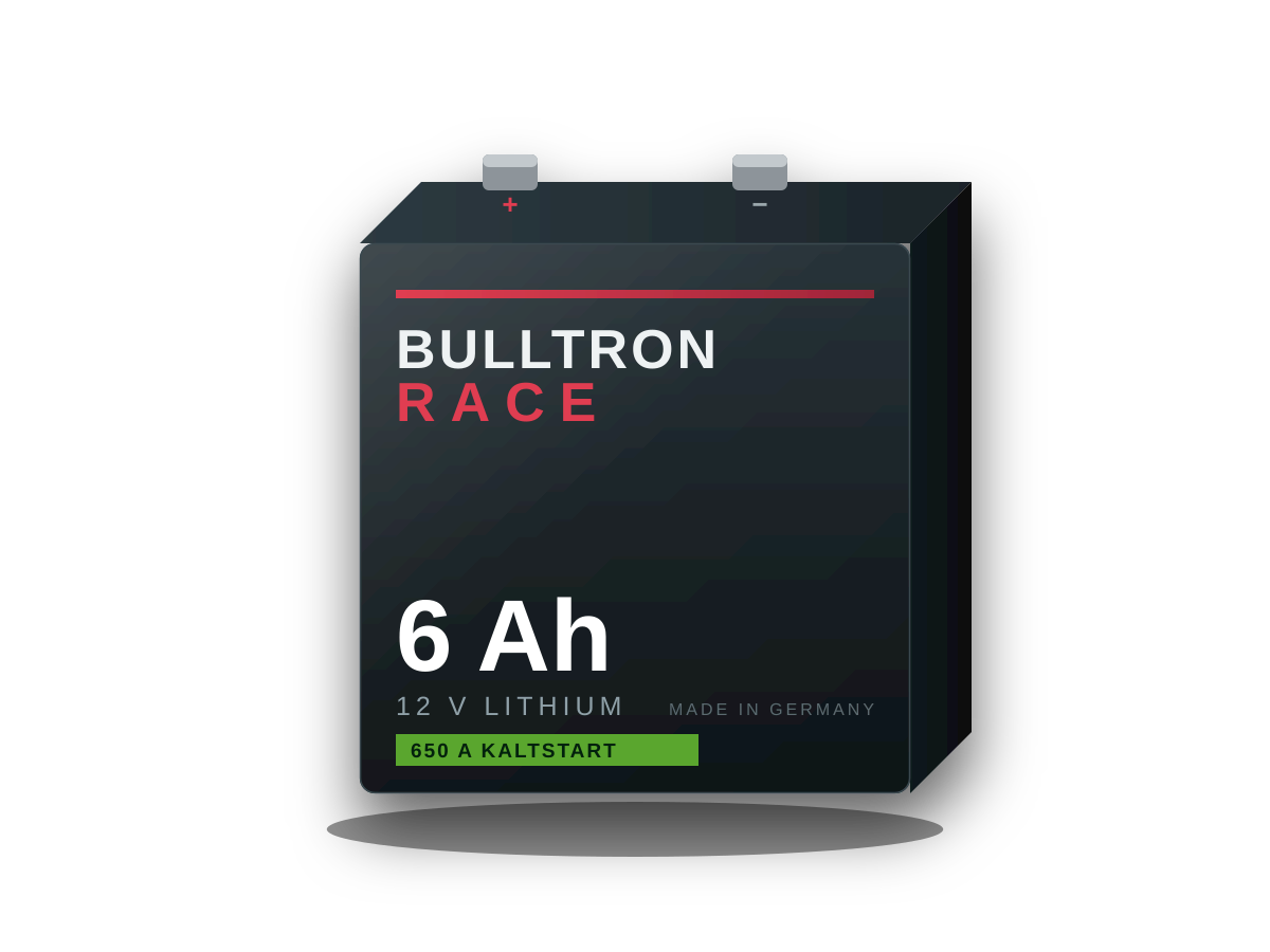 Race 6 Ah — 12 V Lithium-Starterbatterie